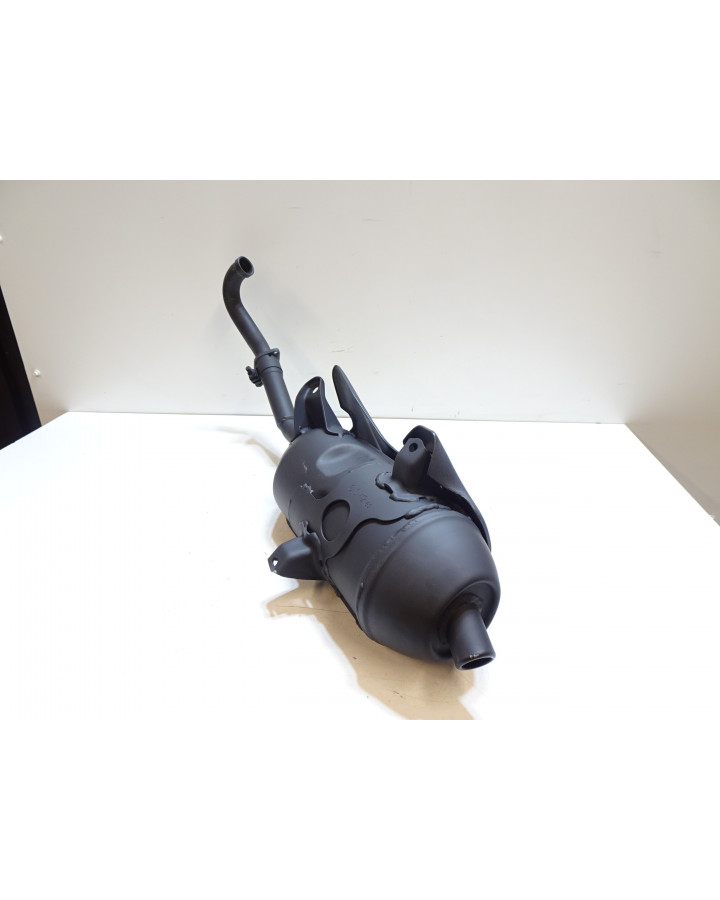 Gilera DNA 125, avgassystem