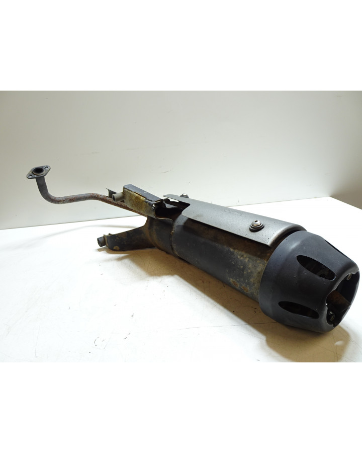 Kymco Agility City, avgassystem