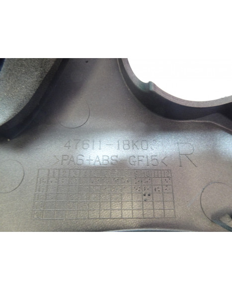 Suzuki SV650, ramskydd höger