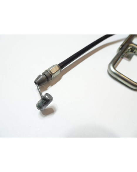 Kawasaki Z900, sadellås med vajer