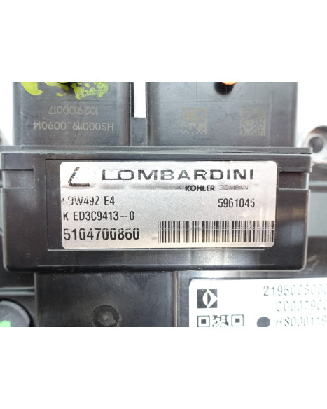 Casalini M20, styrenhet