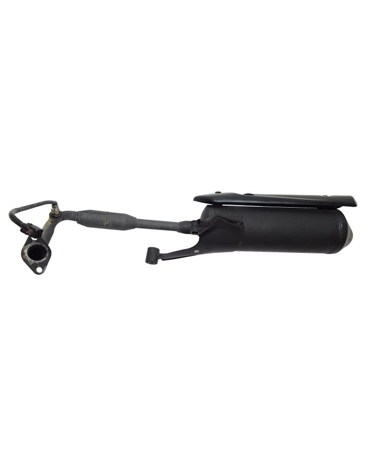 MotoCR T-Rex, avgassystem inklusive lambdasond