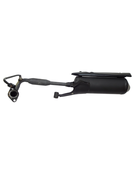 MotoCR T-Rex, avgassystem inklusive lambdasond