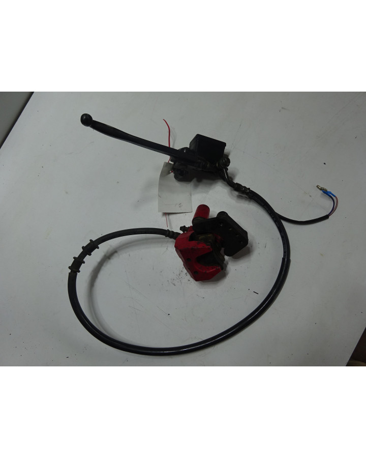 Keeway RY6, frambroms komplett