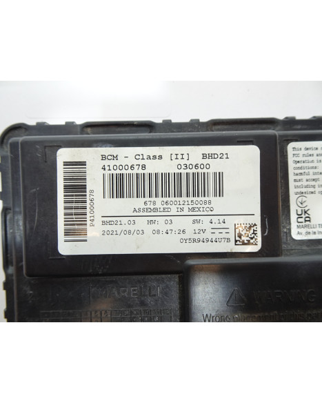 Harley-Davidson Sportster S 1250, BCM