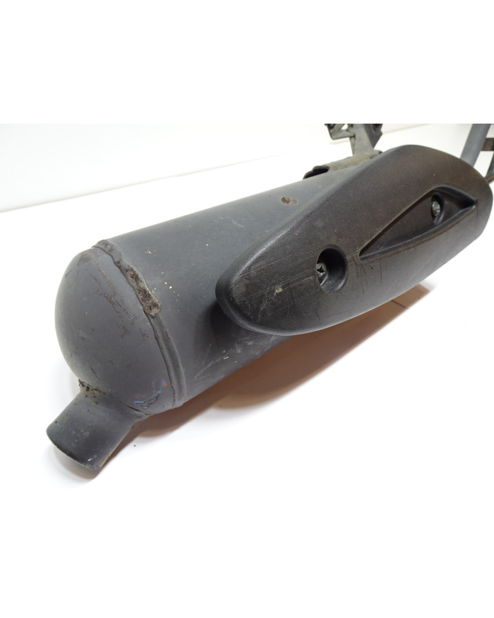 KSR Moto Onyx, avgassystem