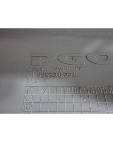 PGO T-Rex, bakre sidokåpa höger