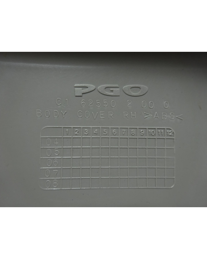 PGO T-Rex, bakre sidokåpa höger