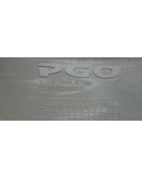 PGO T-Rex, bakre sidokåpa vänster