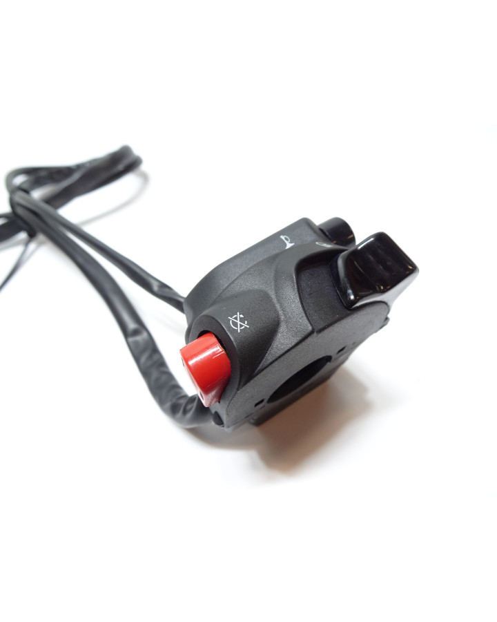 Fantic XM50, omkopplare vänster