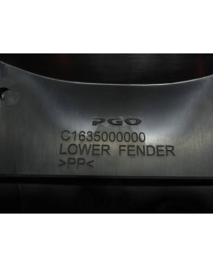 PGO T-Rex, stänkskydd bak