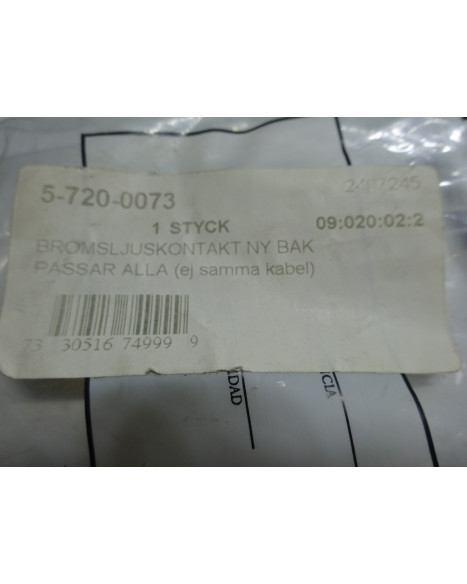 Rieju Drac RR, bromsljuskontakt original