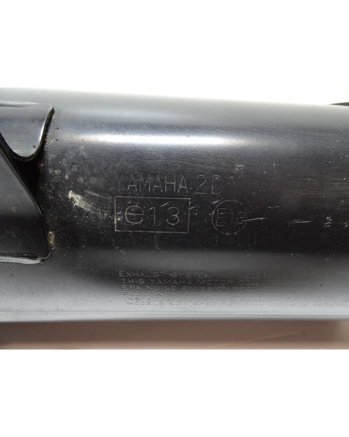 Yamaha FZ1, ljuddämpare