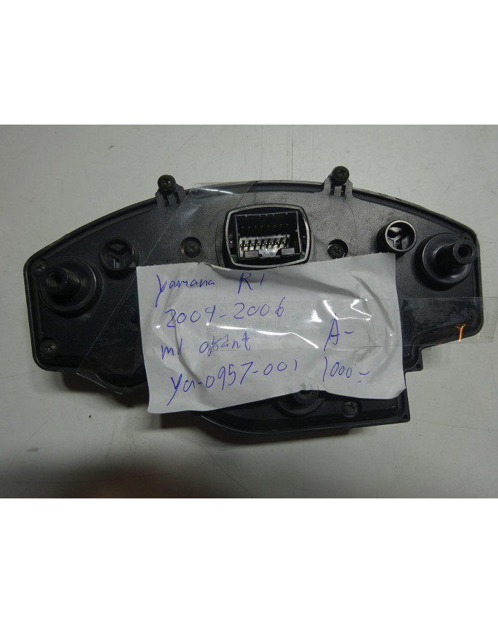 Yamaha R1, hastighetsmätare