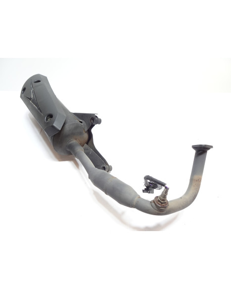 MotoCR Comet/Comet SP, avgassystem inklusive lambdasond