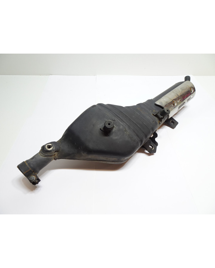 Yamaha XT600E, ljuddämpare