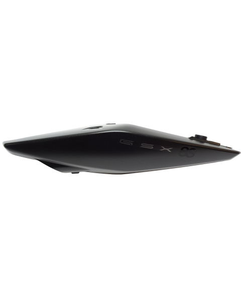 Suzuki GSX-8S, bakre sidokåpa vänster