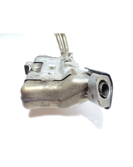 Suzuki GSX-8S, avgassystem