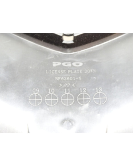 PGO, nedre stänkskärm