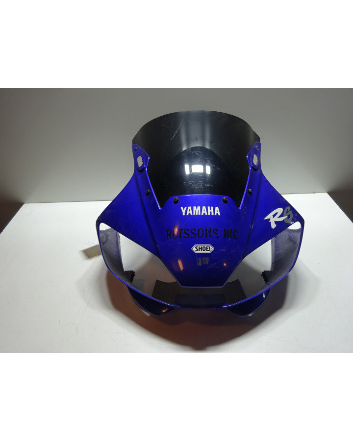 Yamaha YZF R6, frontkåpa övre med vindruta