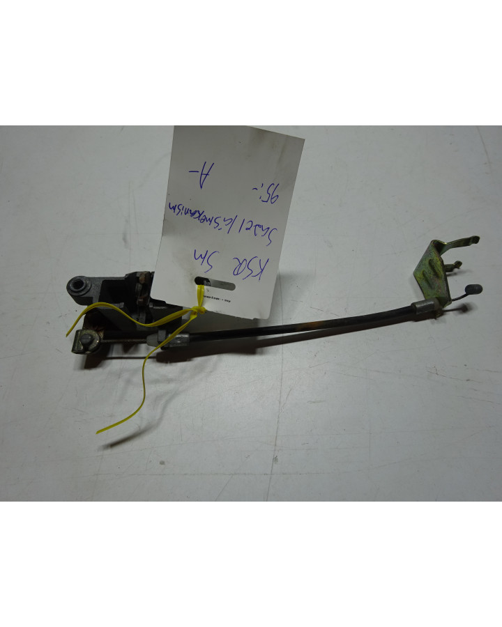 KSR Moto TR 50 SM, sadellås med vajer