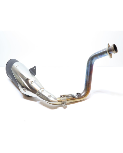 BMW G310R, avgassystem 2