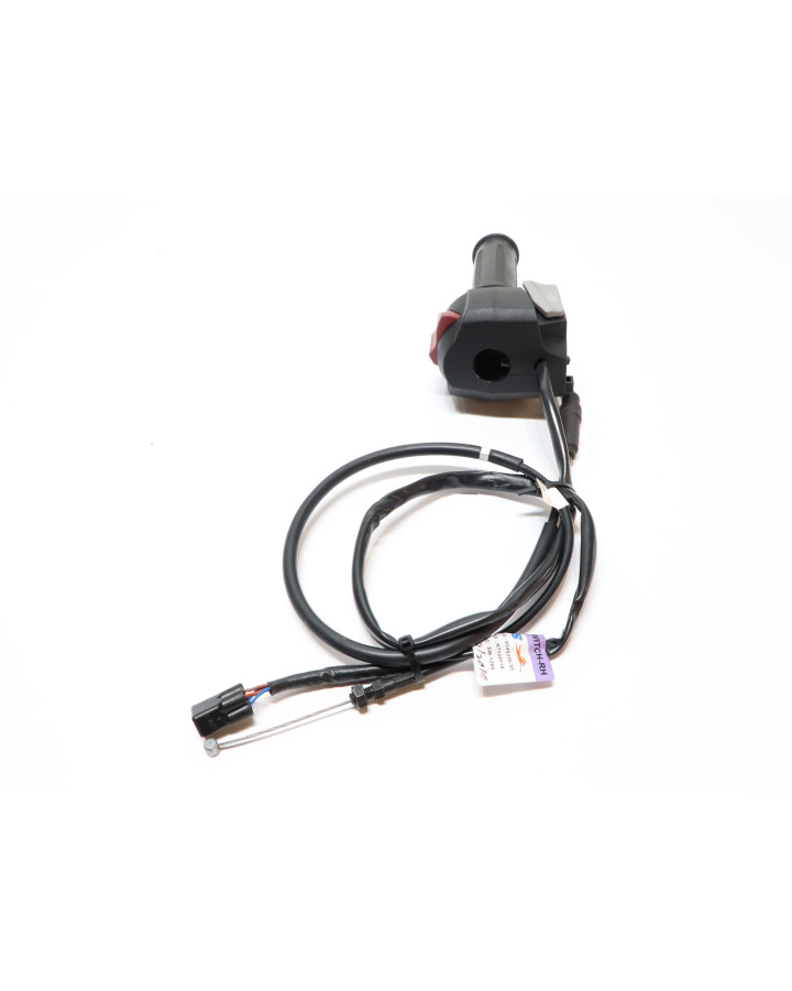 BMW G310R, omkopplare med gashandtag höger