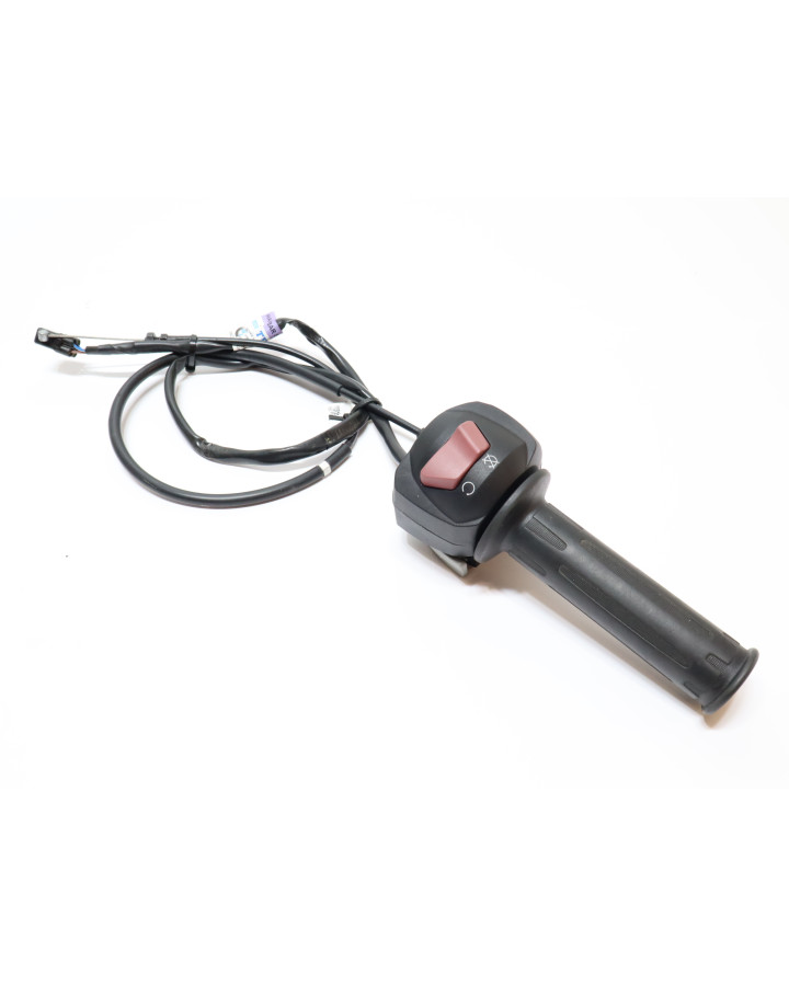 BMW G310R, omkopplare med gashandtag höger