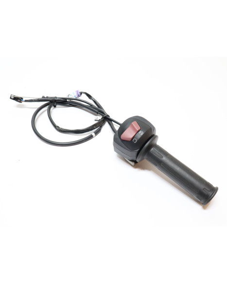 BMW G310R, omkopplare med gashandtag höger