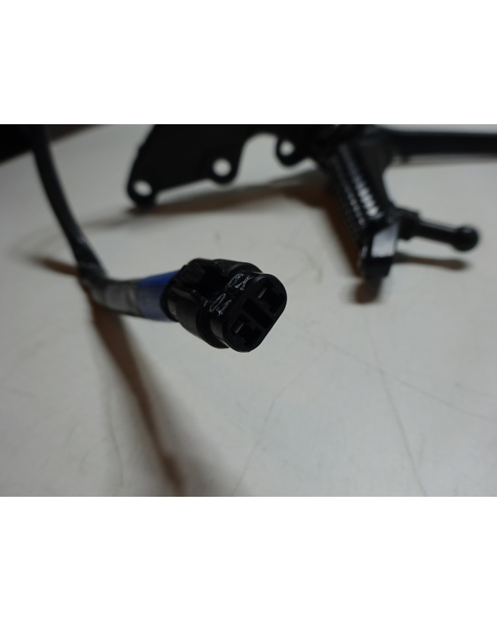 Kawasaki ZX10R, fotpinne höger komplett