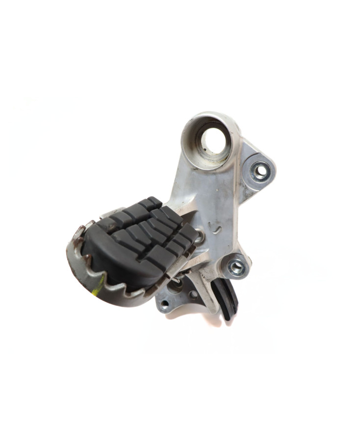 KTM 690 SMC, fotpinne vänster komplett