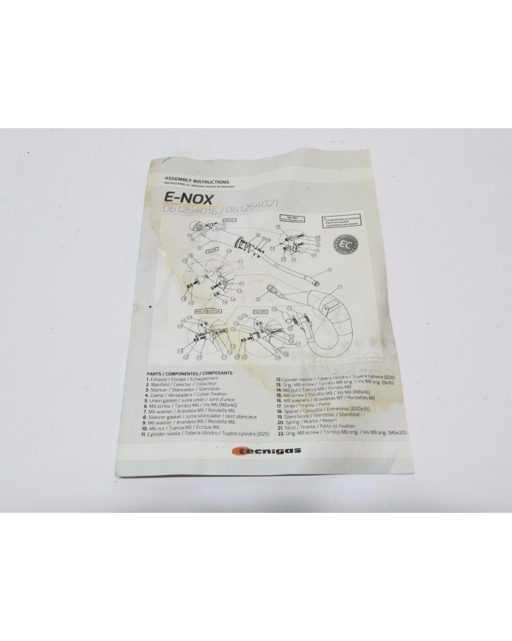 Tecnigas avgassystem (E-NOX)