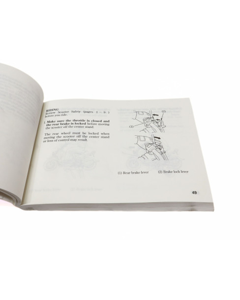 Honda NPS50 Zoomer, instruktionsbok 2