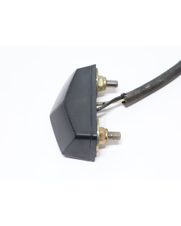 Indian Scout, nummerplåtsbelysning