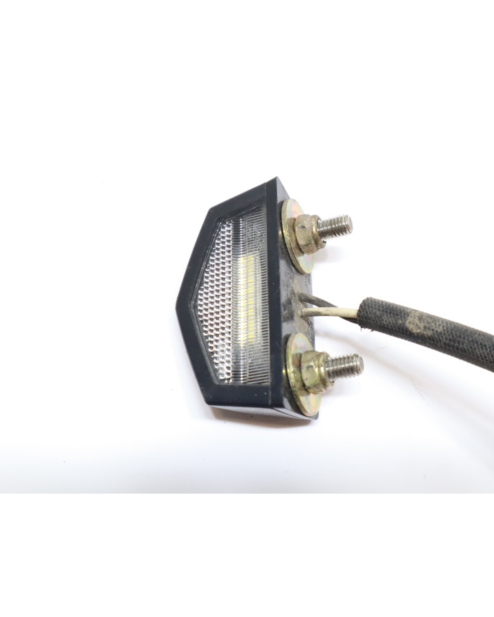 Indian Scout, nummerplåtsbelysning