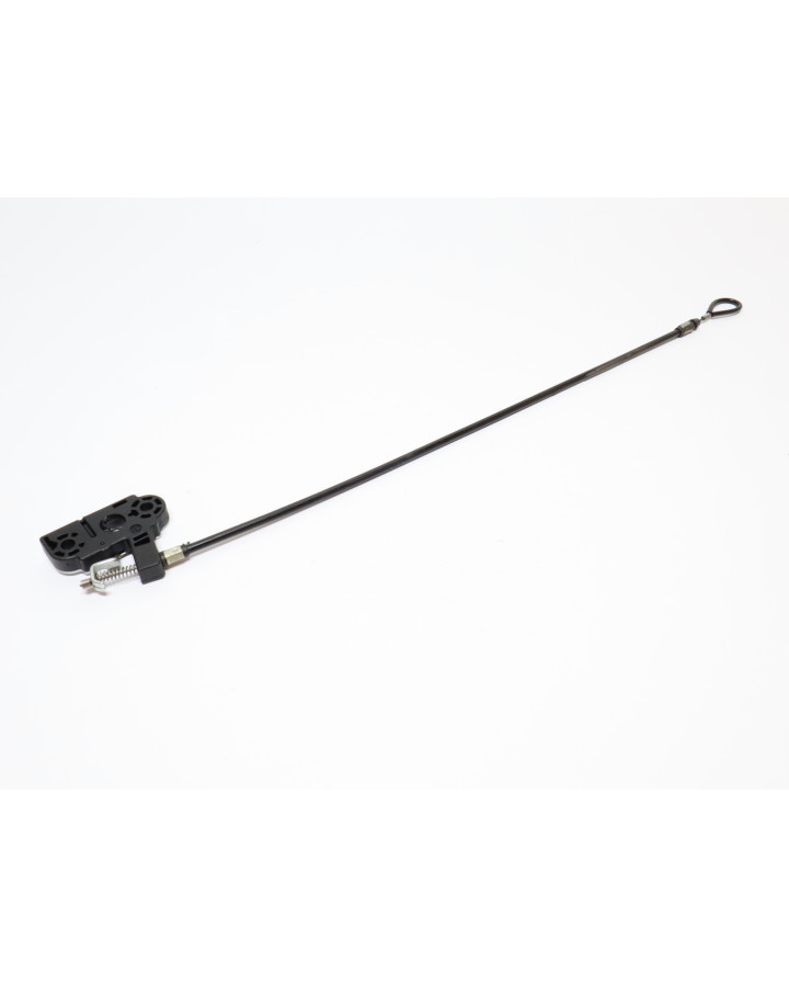 KTM 690 SMC R, sadellås med vajer