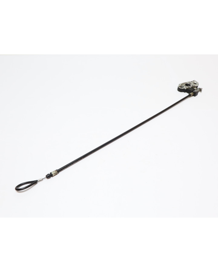 KTM 690 SMC R, sadellås med vajer