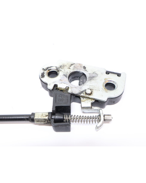 KTM 690 SMC R, sadellås med vajer 2