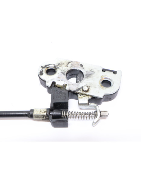 KTM 690 SMC R, sadellås med vajer