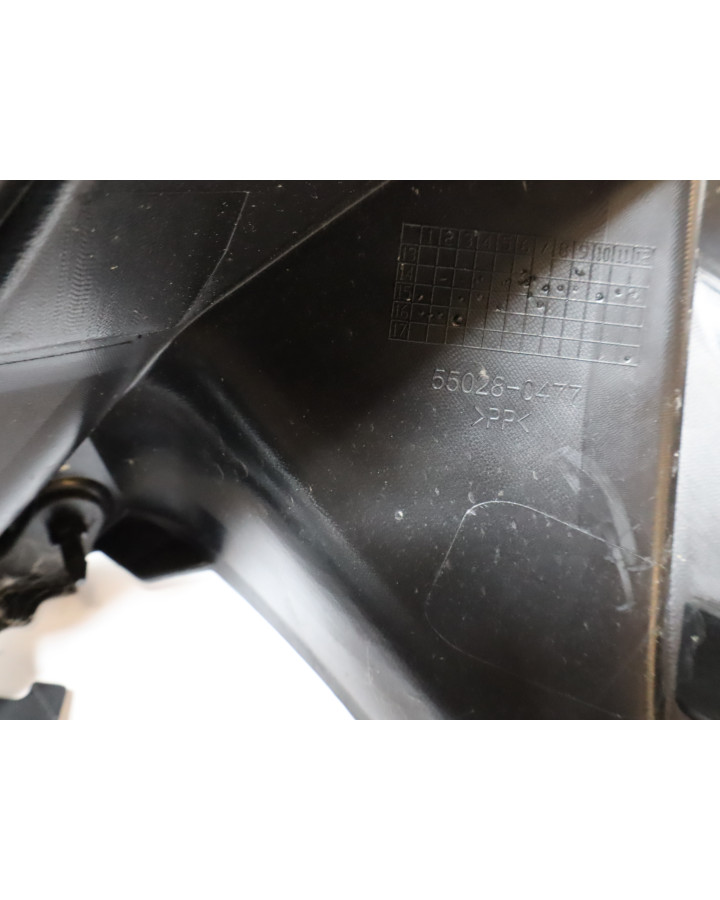 Kawasaki Ninja 125, instrumentsarg