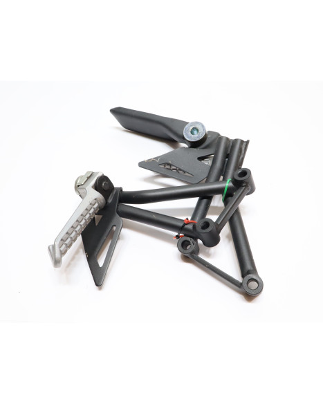 Kawasaki Ninja 125, passagerarfotpinne komplett (par)