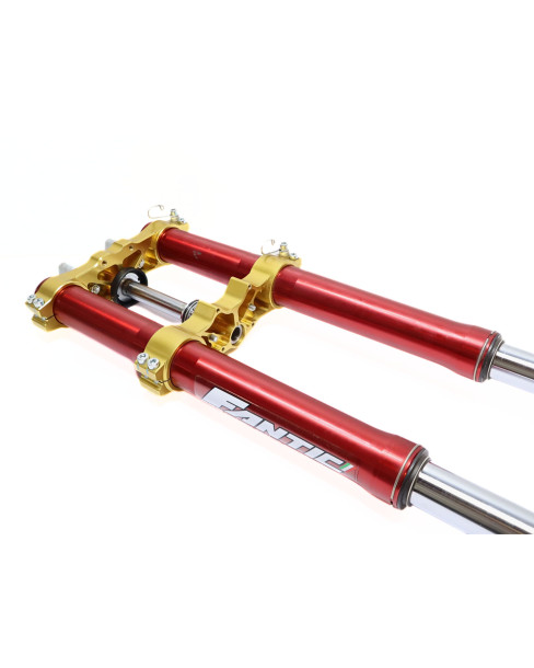 Fantic XM50, framgaffel USD 2