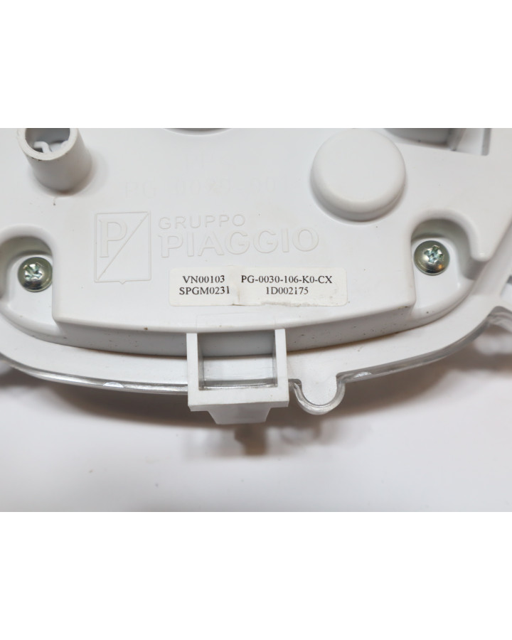 Vespa Primavera, hastighetsmätare