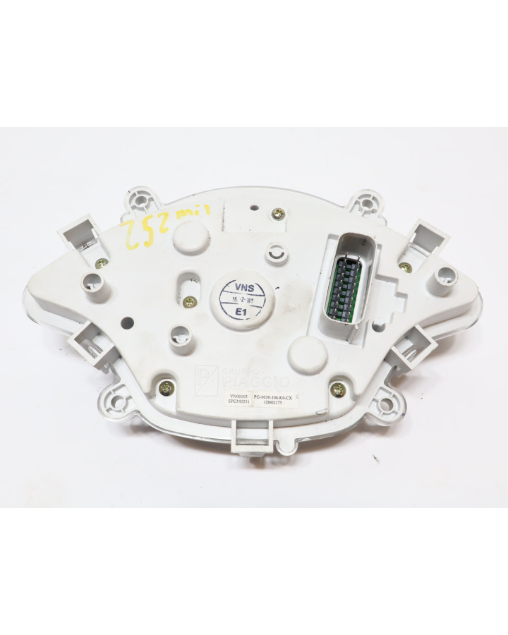 Vespa Primavera, hastighetsmätare