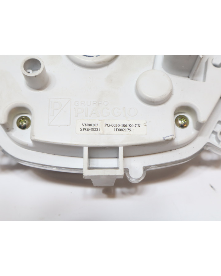 Vespa Primavera, hastighetsmätare