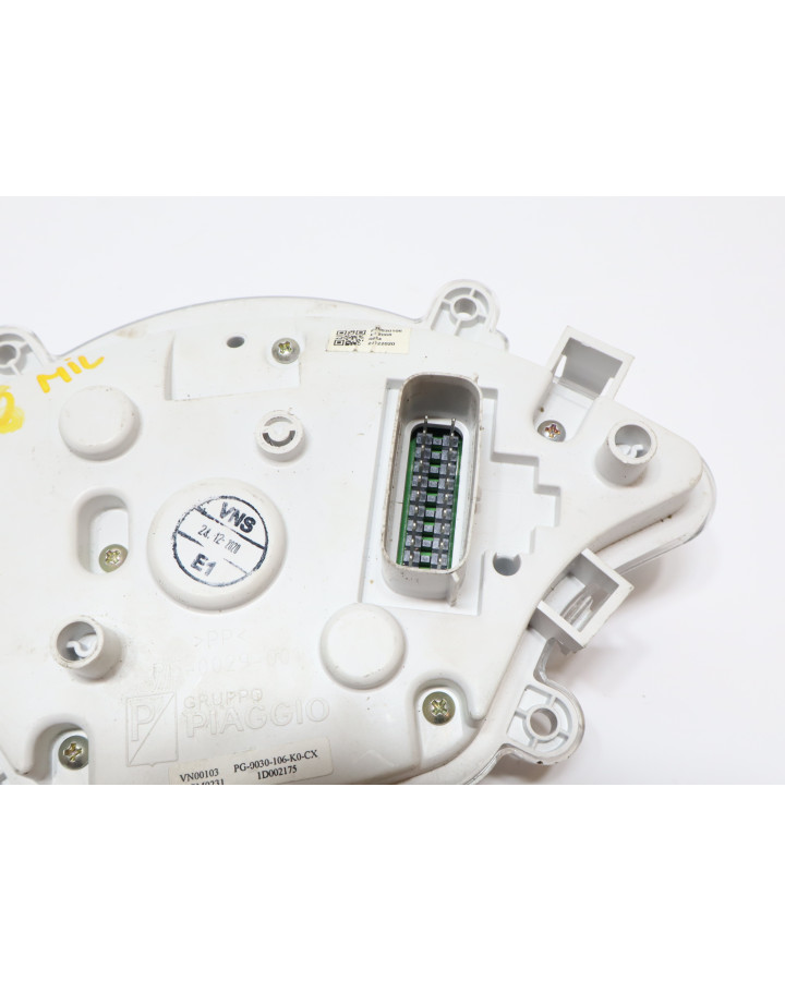 Vespa Primavera, hastighetsmätare