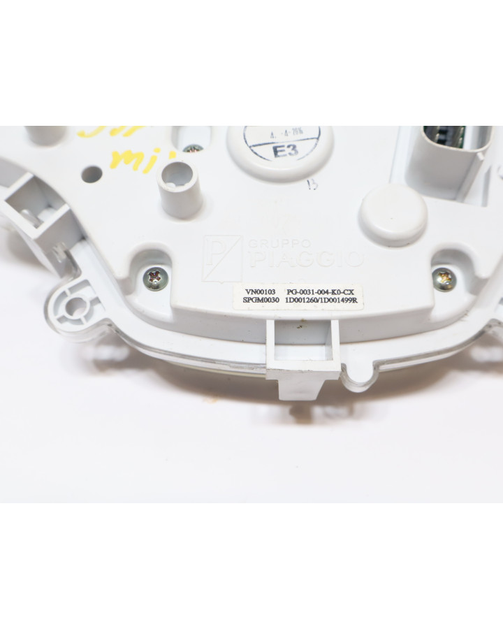 Vespa Sprint, hastighetsmätare