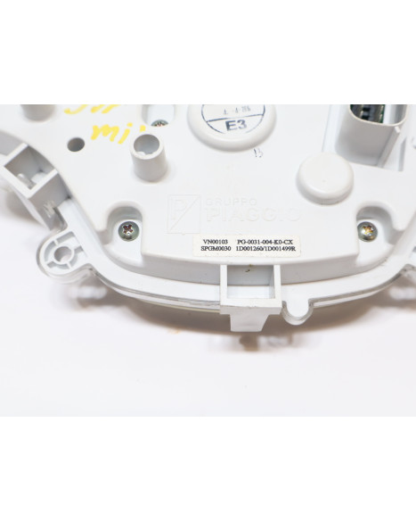 Vespa Sprint, hastighetsmätare