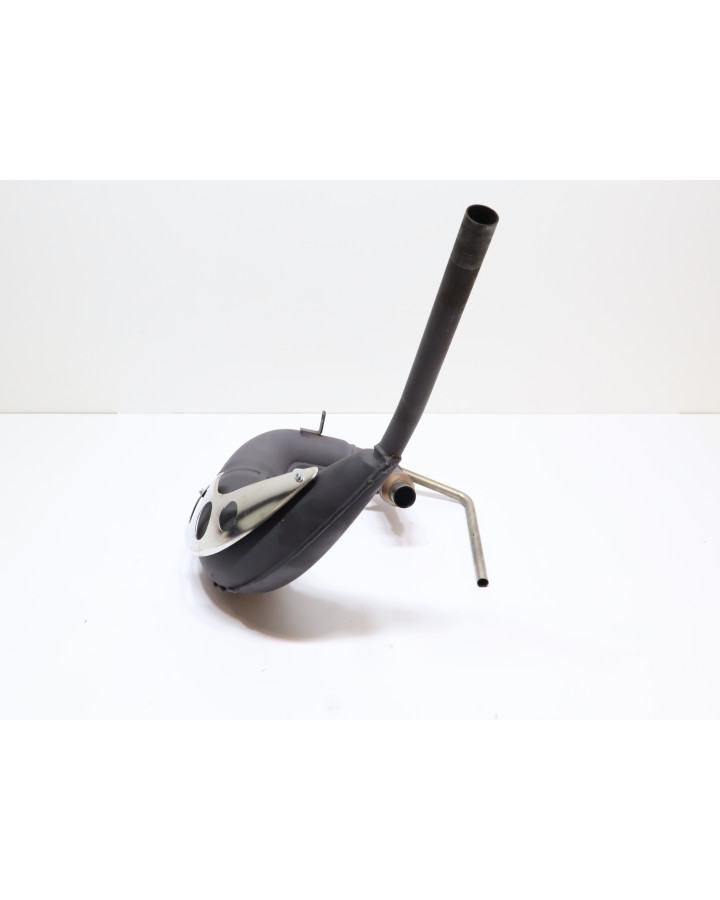 Fantic XM50, avgasrör