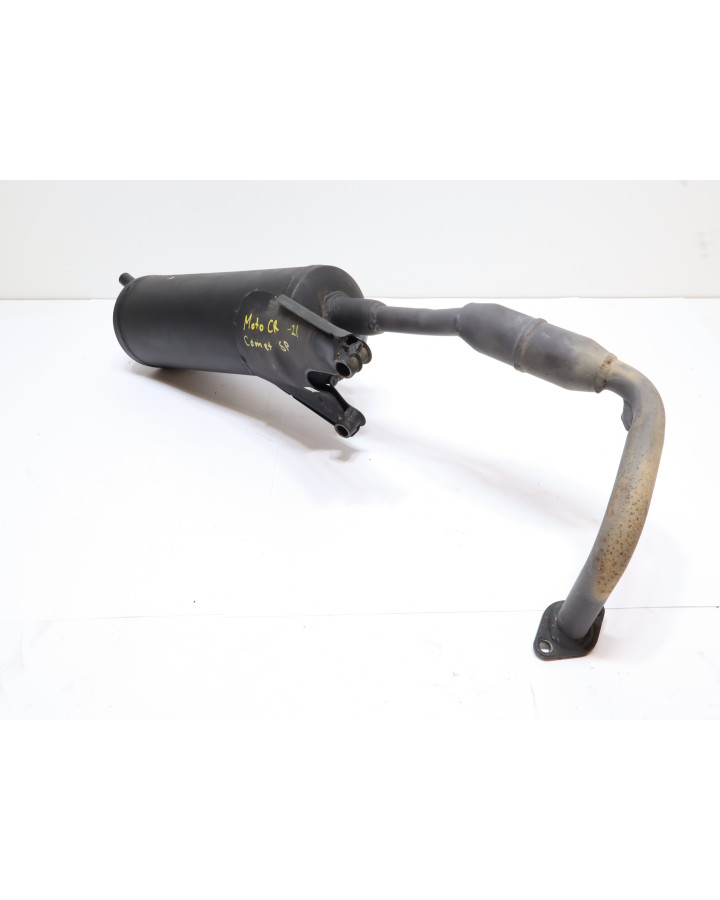 MotoCR Comet/Comet SP, avgassystem